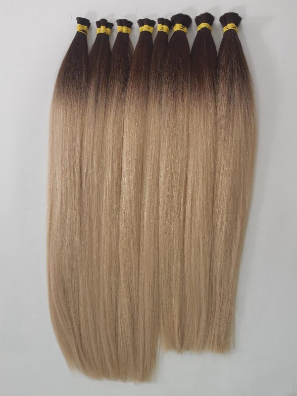 Bulk hair ombre hair