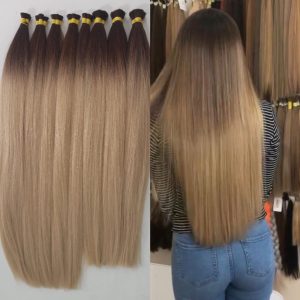 Alternative view of Bulk hair ombre hair