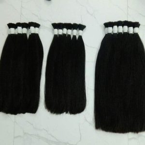 Double bulk hair color#1b
