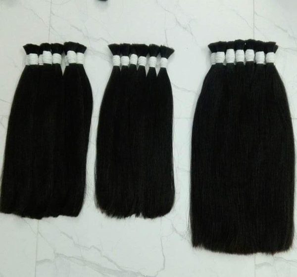 Double bulk hair color#1b