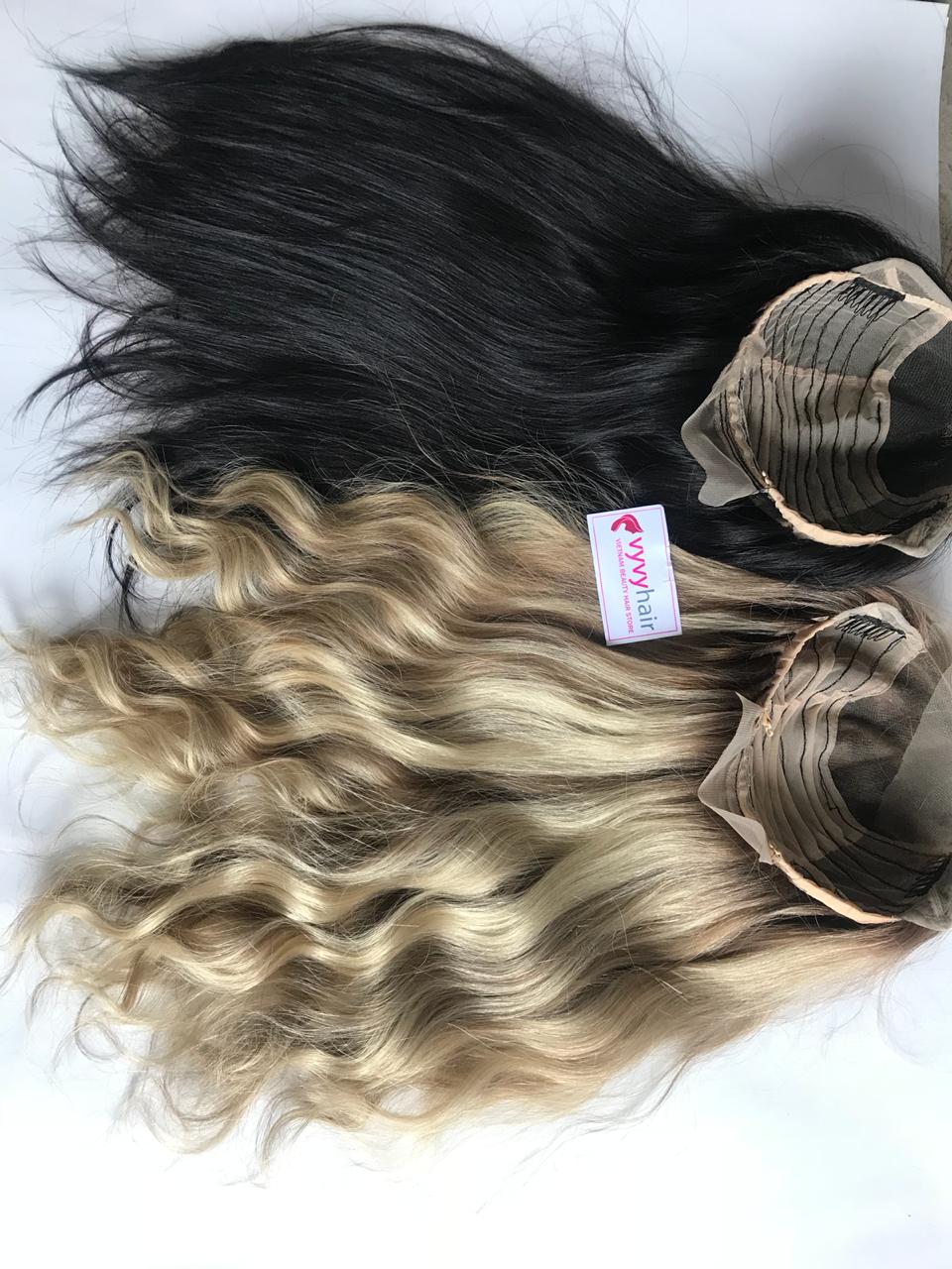 Full lace wig hair color #10.0 22inches