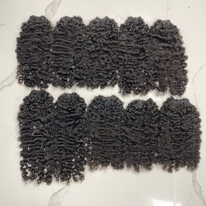 Burmese Curly Double Drawn 100gram available 8"- 40"