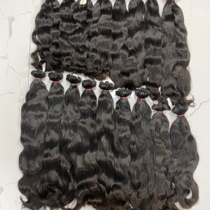 Natural Wavy 100% Raw Hair Bundle