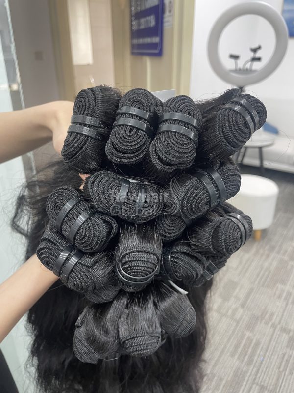 Machine Double Wefted Hair