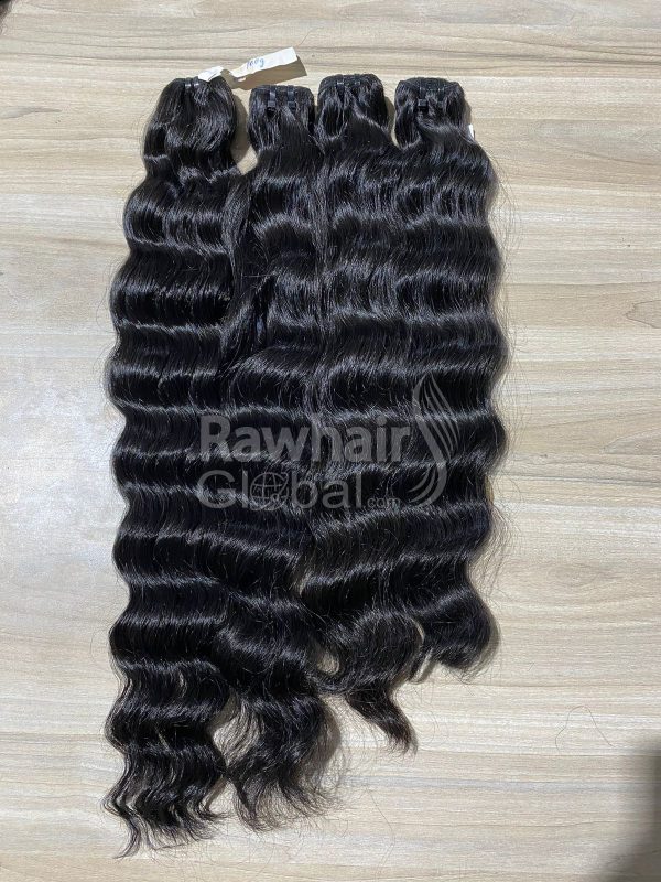 Loose wavy Double weft bundles - Image 2