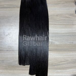 Bone straight Human hair Weft bundles