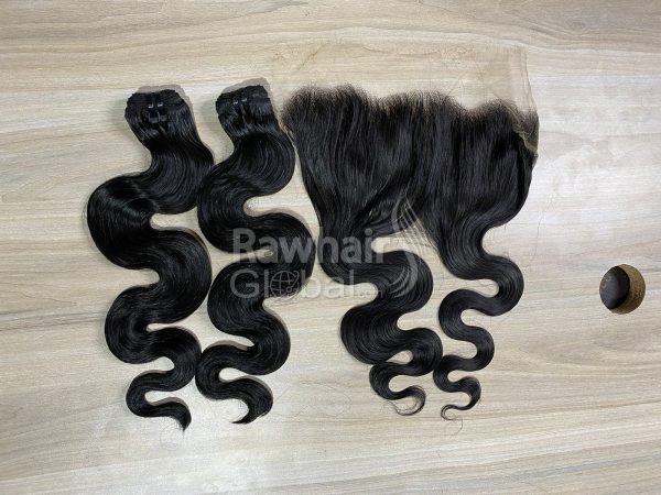 Body wavy Weft hair bundles