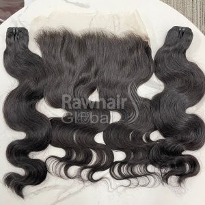 Alternative view of Body wavy Weft hair bundles