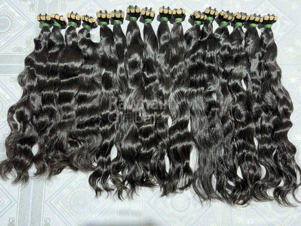 Tape ins Natural Wavy Unprocessed Human Hair