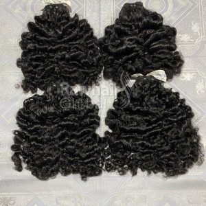 4 bundles Burmese Curly Super Double Drawn