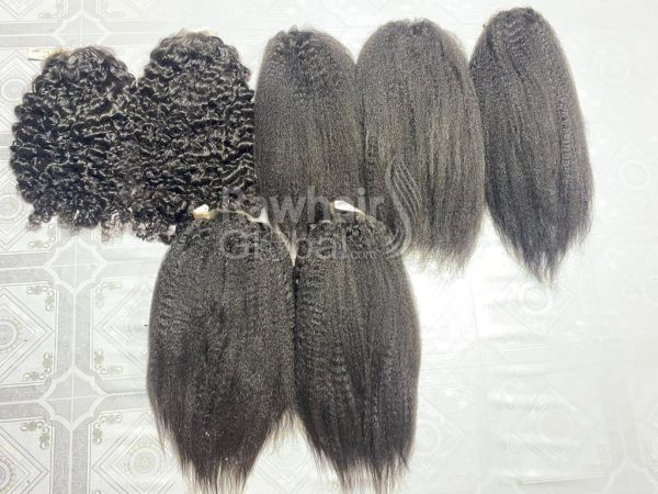 Wig Burmese Curly And Kinky Straight 300 gram per unit - Image 2