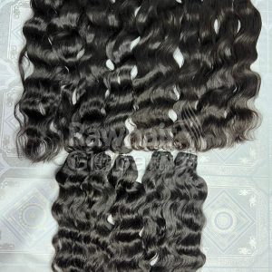 Natural wavy Vietnamese human hair