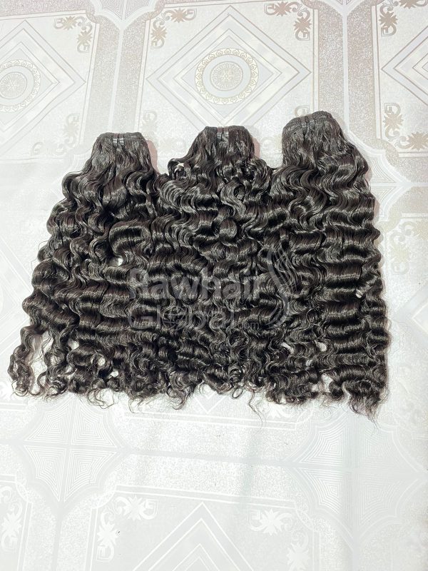 Burmese Curly 3 bundles Hair extensions
