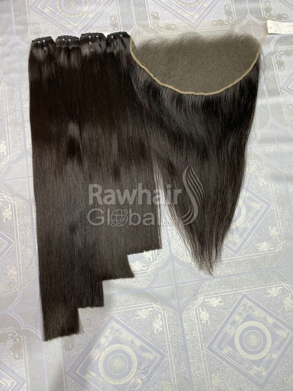 Straight Hair 100% Unprocessed Vietnamese human Hair