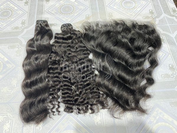 Loose wavy and Burmese curly